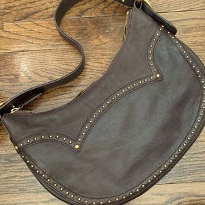 Like New…Michael Kors brown leather handbag